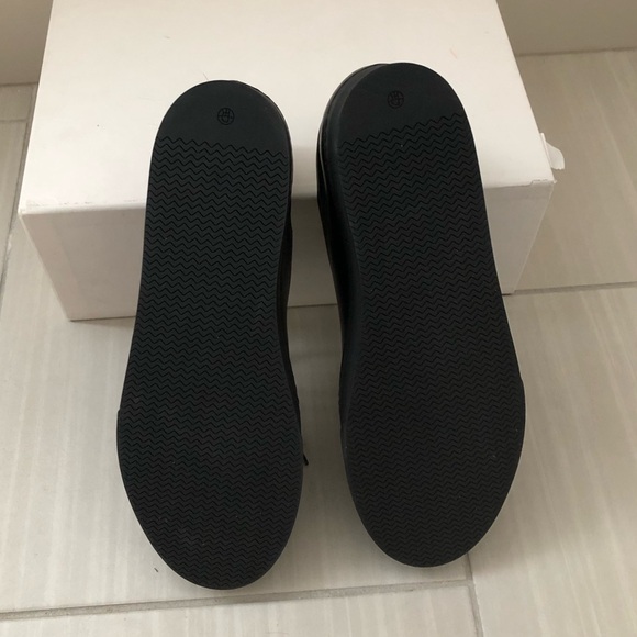 The Row 40.5, Marie H Sneakers, Black leather - Picture 9 of 10